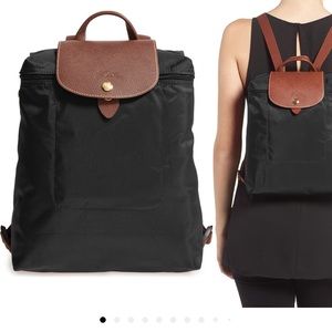 Longchamp Le Pliage Backpack Black
